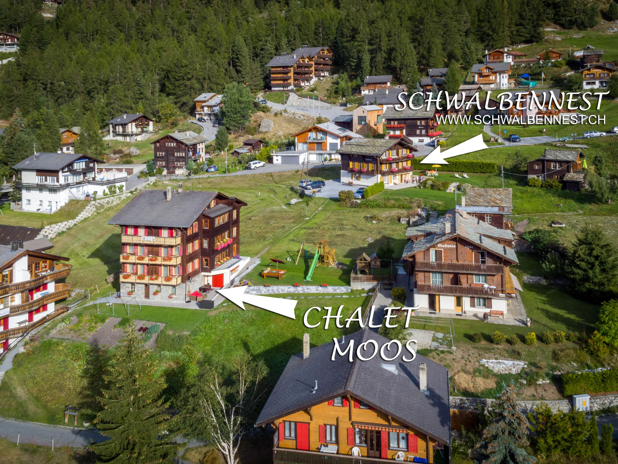 Photo of Chalet Ferienwohnungen Schwalbennest Moos Grächen, (Grächen),