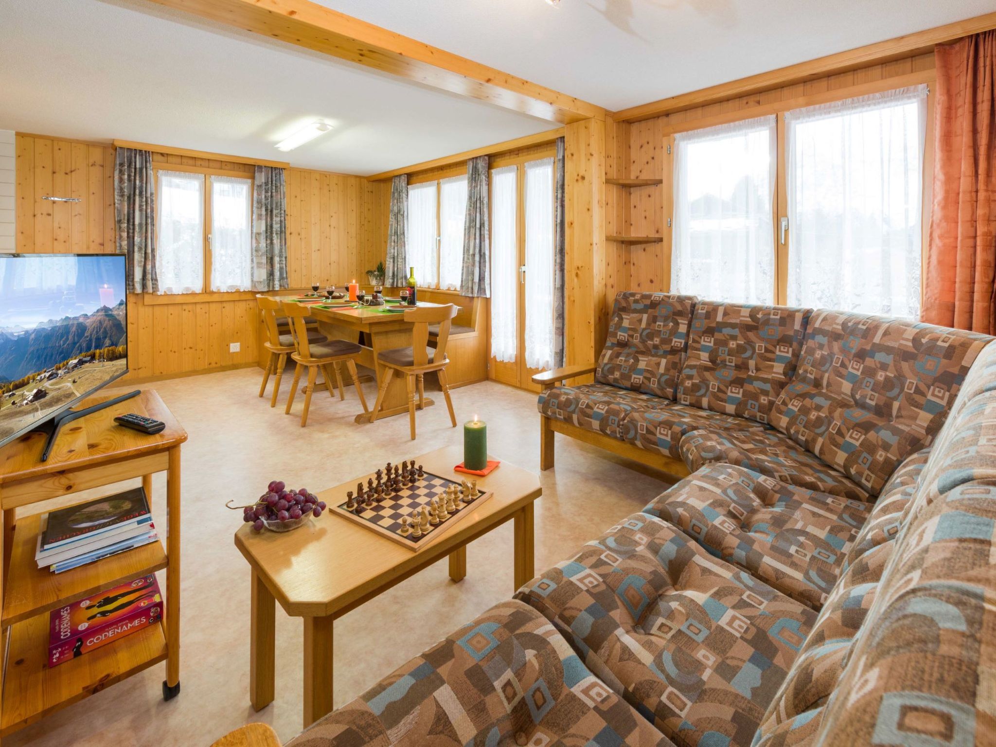 Chalet Ferienwohnungen Schwalbennest Moos Grächen, (Grächen), - Dehors