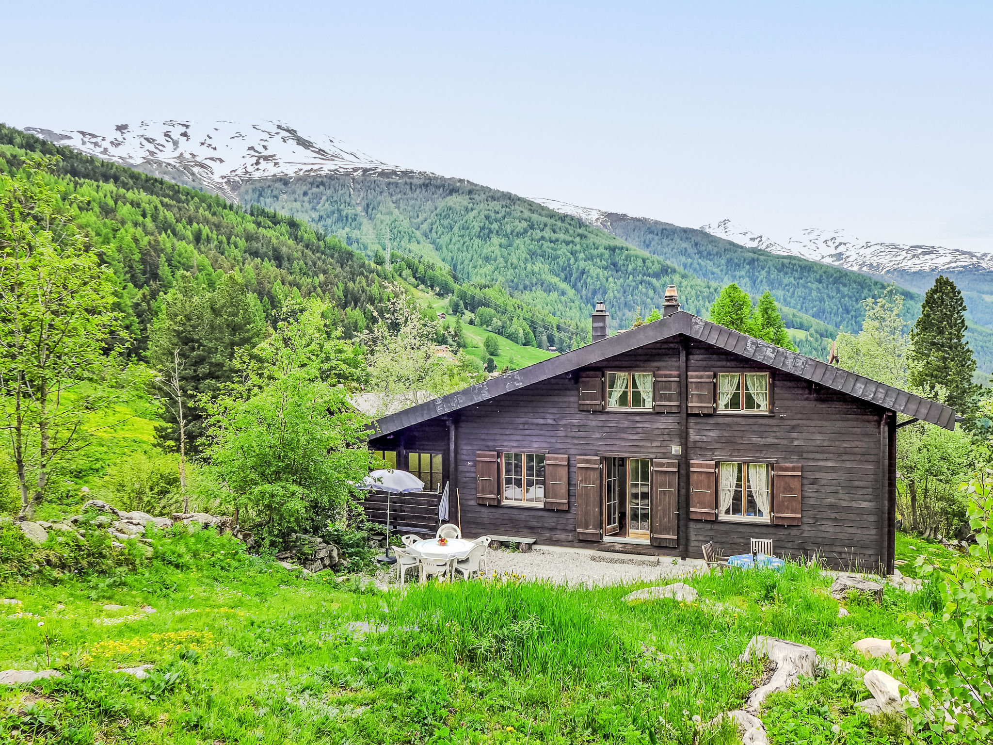Chalet Kibou: 10-persoons chalet aan de skipiste in zonnig Bürchen - foto 34