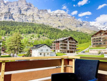 Appartement Cristal A: Centraal Leukerbad, 6 pers., uitzicht & nabij skilift - thumbnail 5