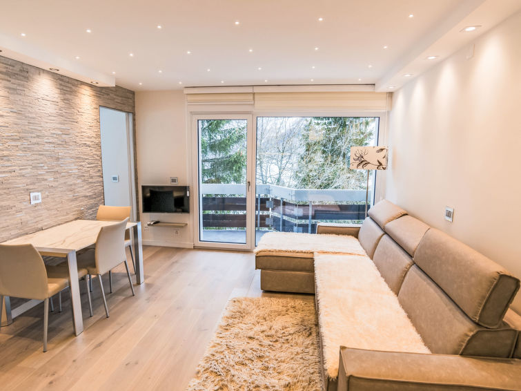 Op 900 m van de piste: appartement met wellness in Leukerbad in Leukerbad