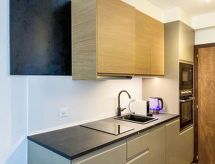 Flaminia: Stijlvol appartement in het hart van Leukerbad met bergzicht - thumbnail 4