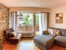 Rustiek appartement voor 6 in het hart van Leukerbad, vlakbij de thermen - thumbnail 1