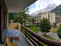Rustiek appartement in Leukerbad met panoramisch bergzicht en wellness - thumbnail 3