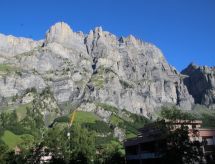 Rustiek appartement in Leukerbad met panoramisch bergzicht en wellness - thumbnail 4