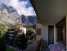 Rustiek appartement in Leukerbad met panoramisch bergzicht en wellness - thumbnail 5