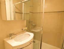 Haus Cristal: Gezellig appartement in hartje Leukerbad met open haard - thumbnail 6