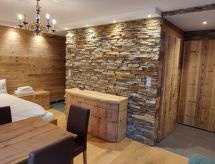 Knus studio-appartement in Leukerbad, vlakbij het meer en de skipiste - thumbnail 1