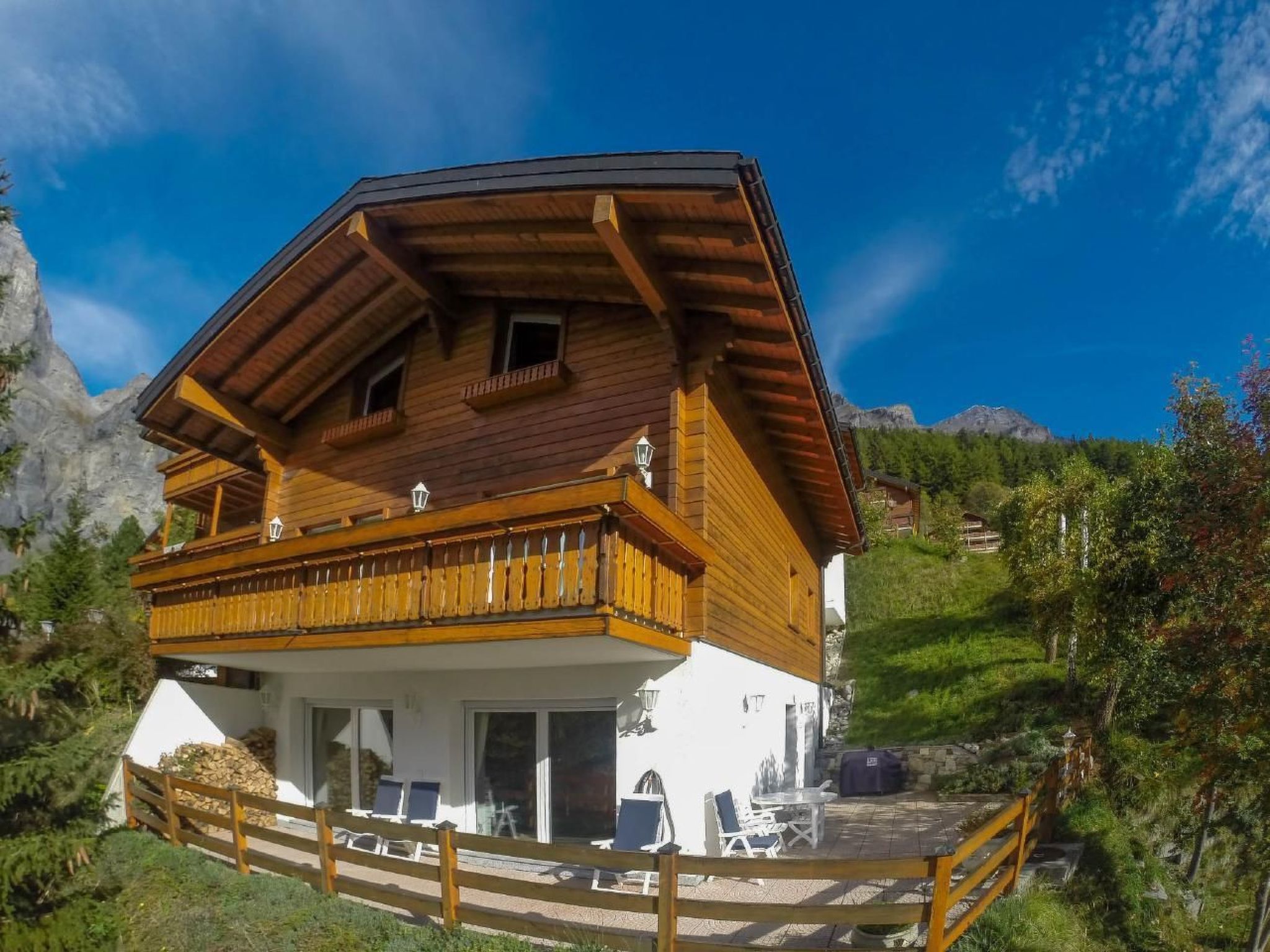 Chalet Kliben Villa in Leukerbad