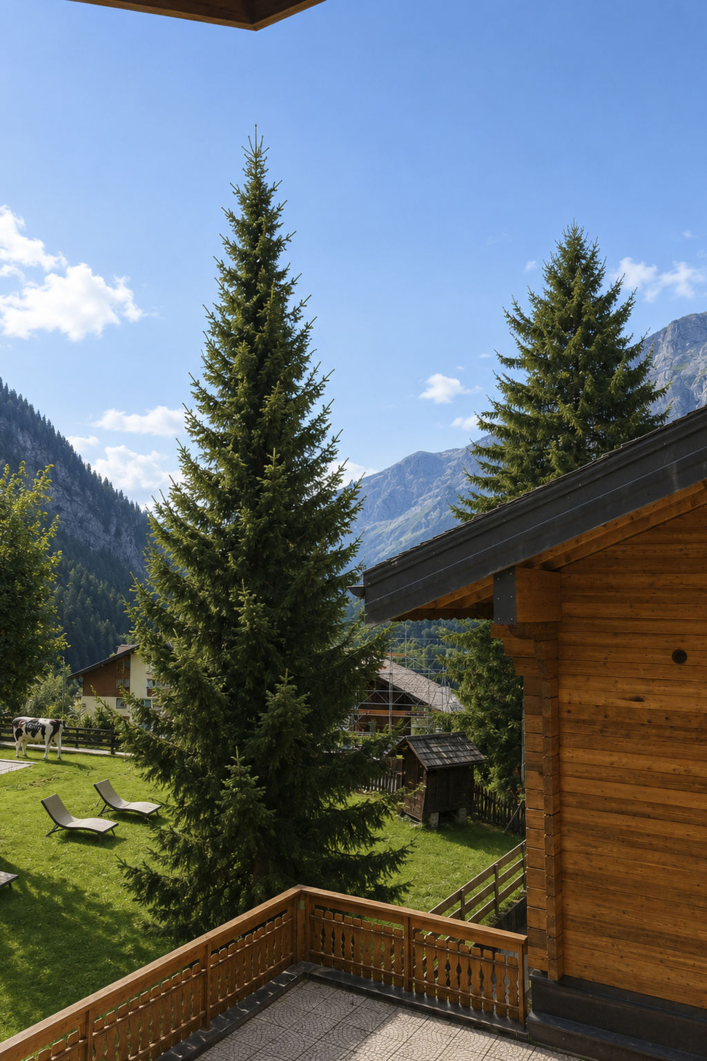 Residenz Darianne Leukerbad # 2-bed apartment, Bad, WC - Dehors
