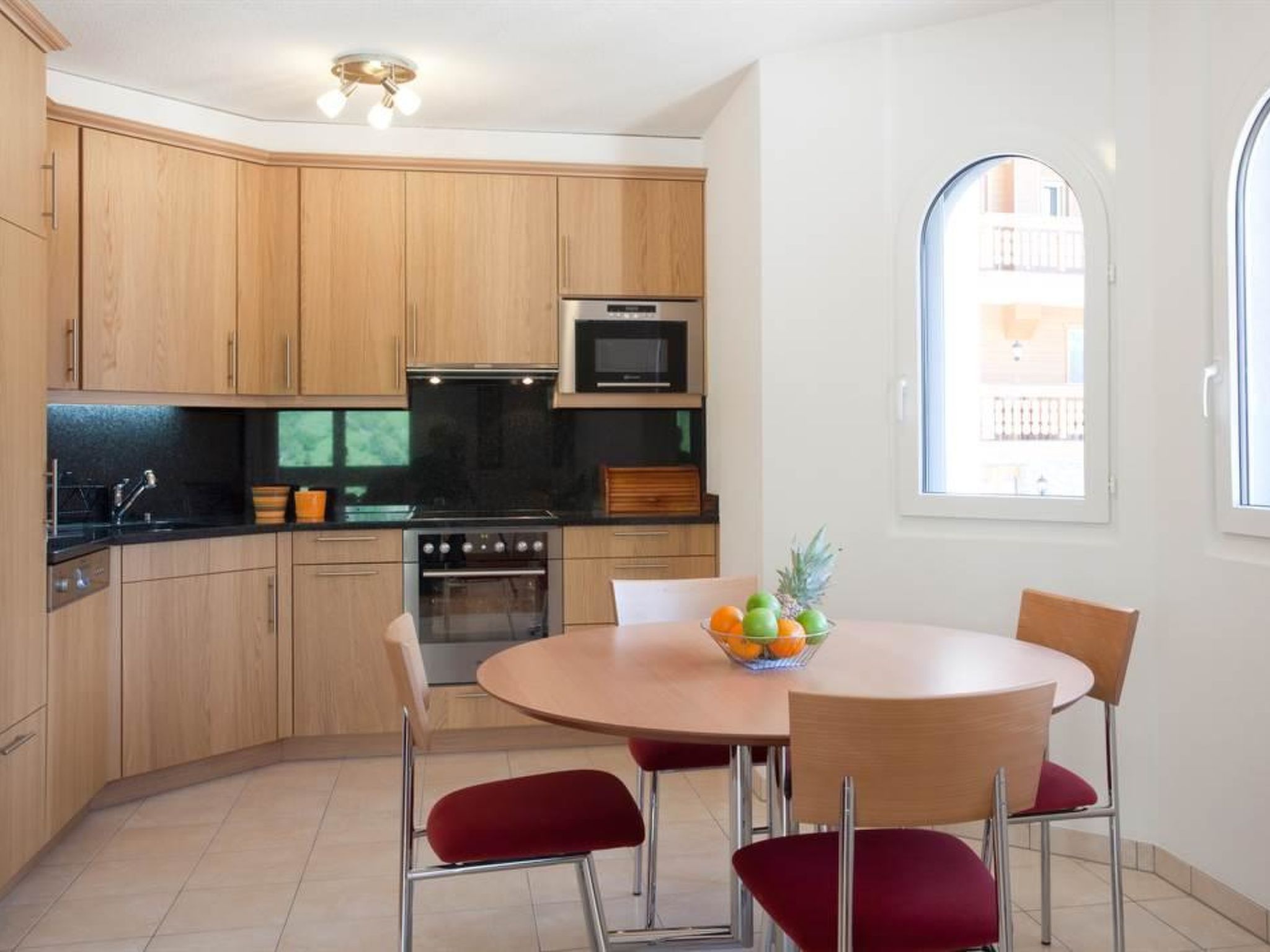 Photo of Residenz Iris Leukerbad # 4-bed apartment, Dusche und Bad, WC