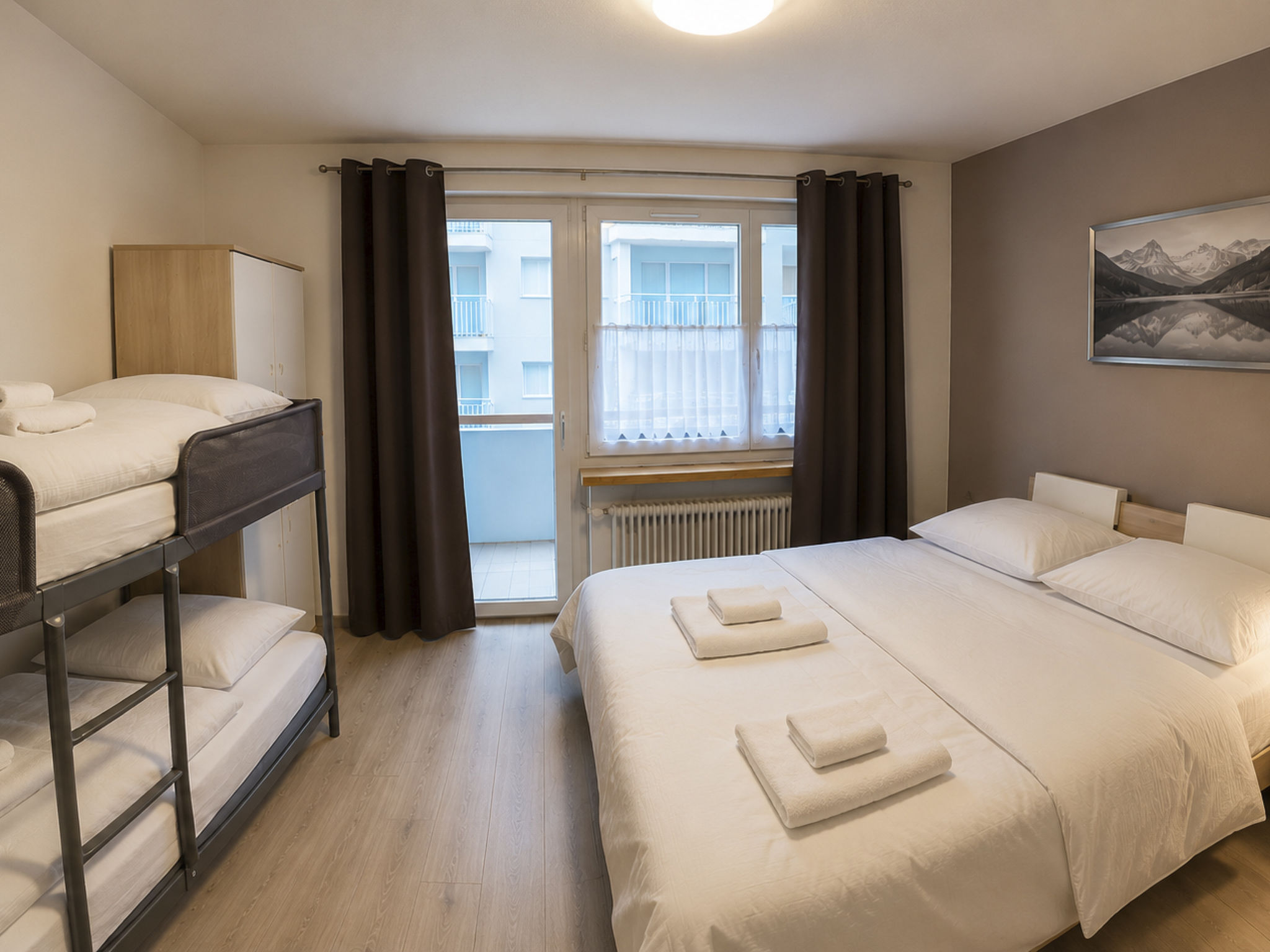 Residenz Siesta Leukerbad # 4-bed apartment, Bad, WC - Inside