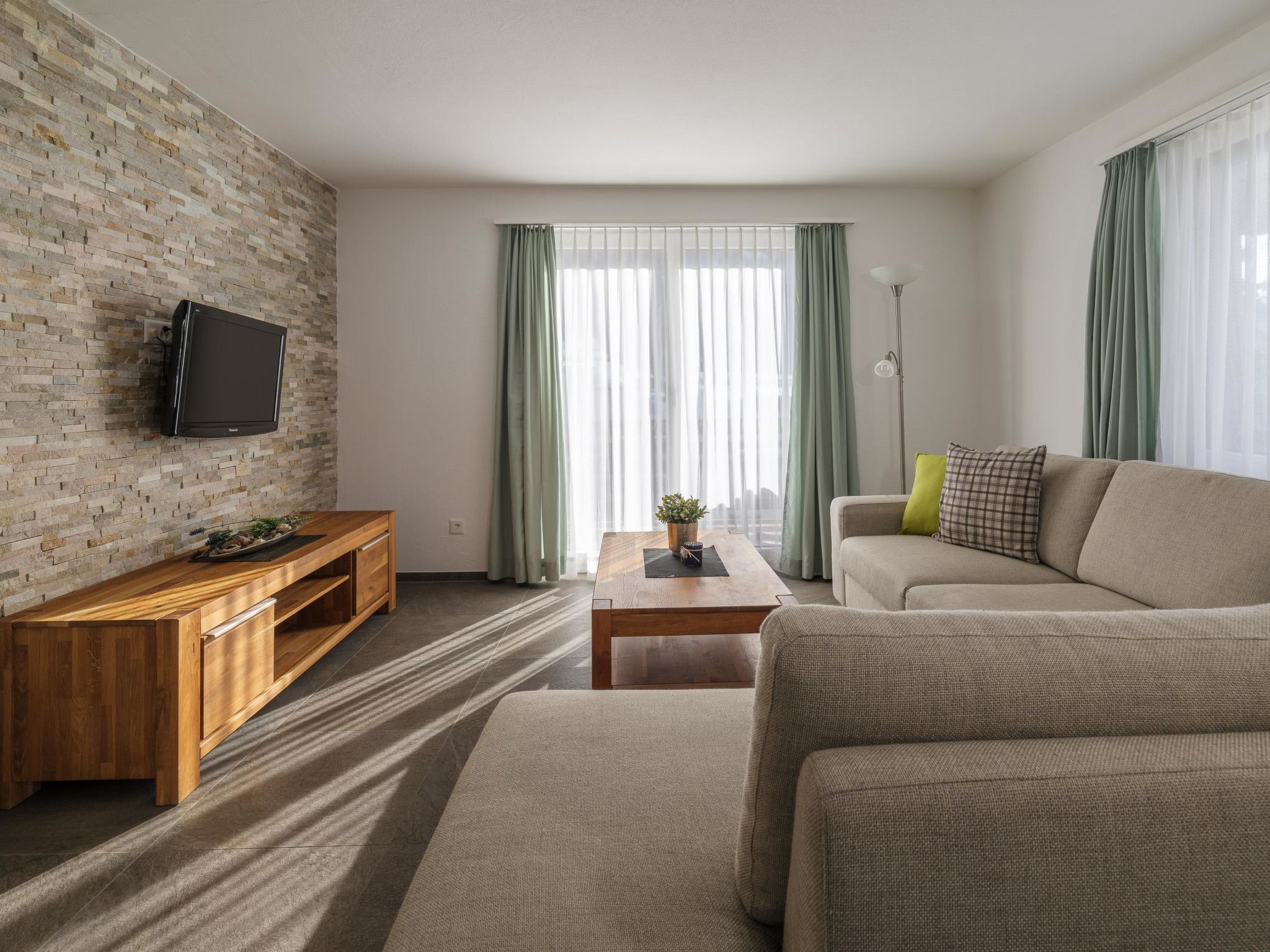 Alpen Leukerbad # 4-bed apartment, Dusche, WC