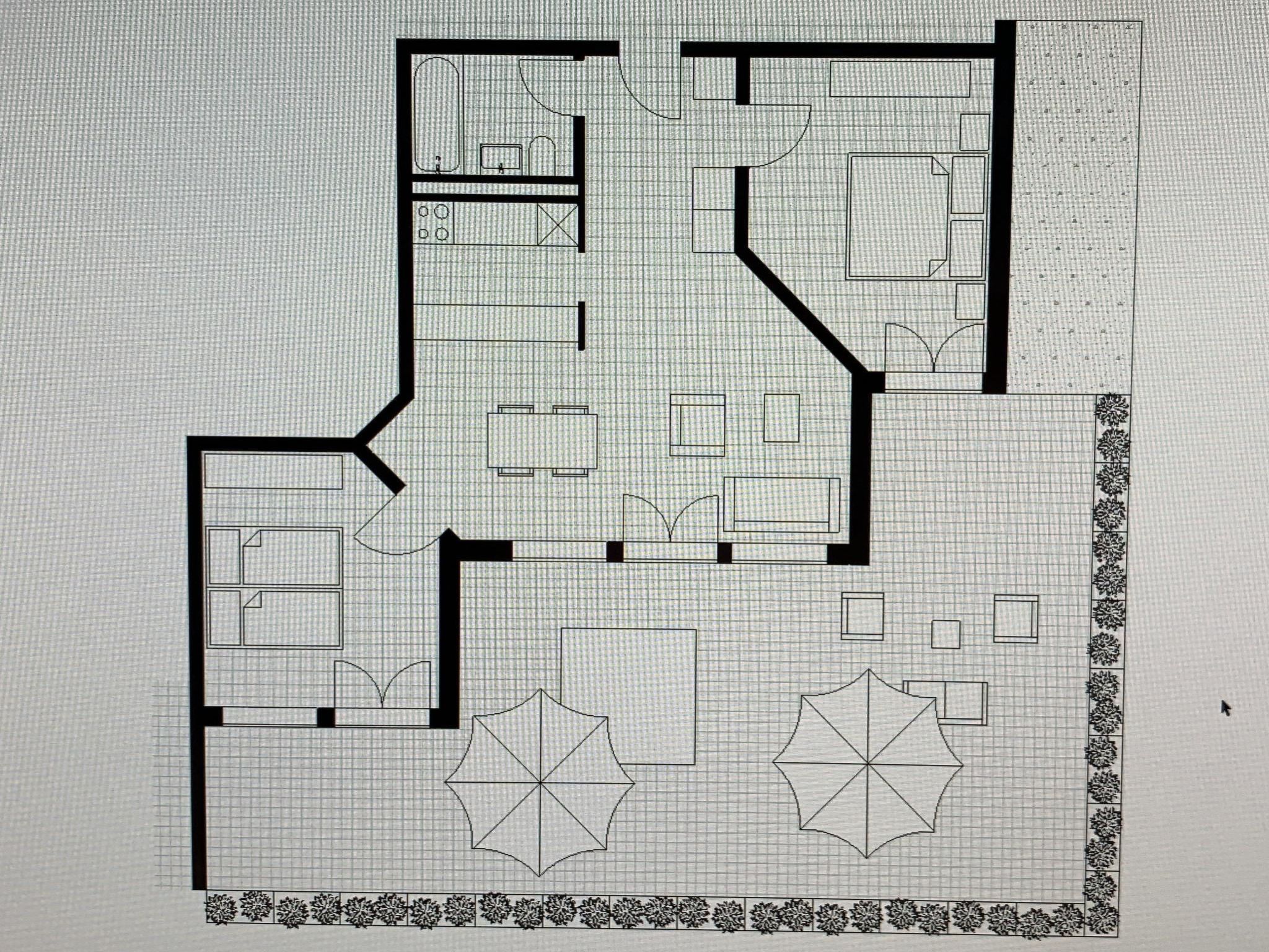 Christina 20 # 4-bed apartment, Bad, WC 4-Bettwohnung, Bad, WC - Drinnen