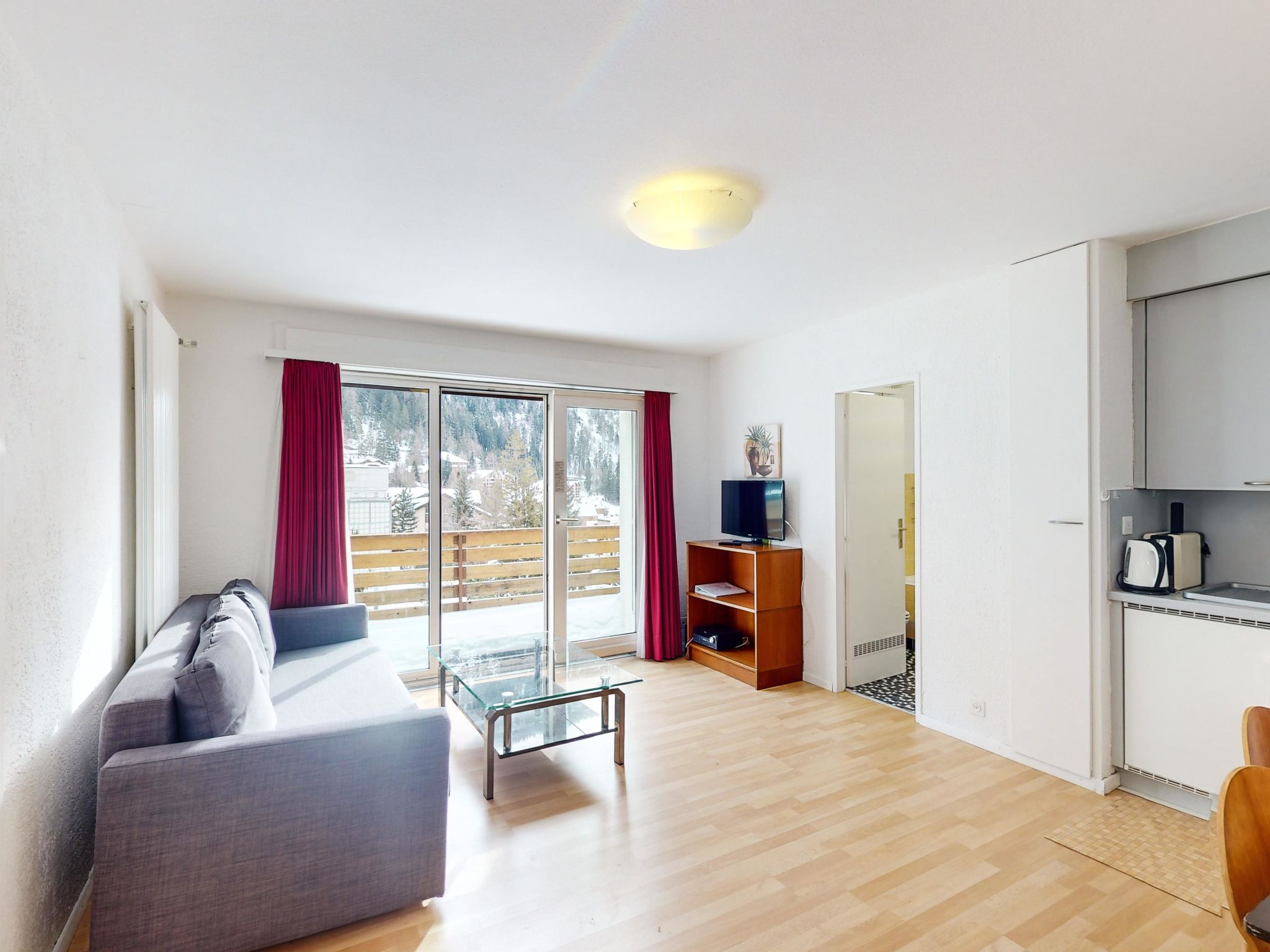 Matterhof Leukerbad # 4-bed apartment, Bad, WC