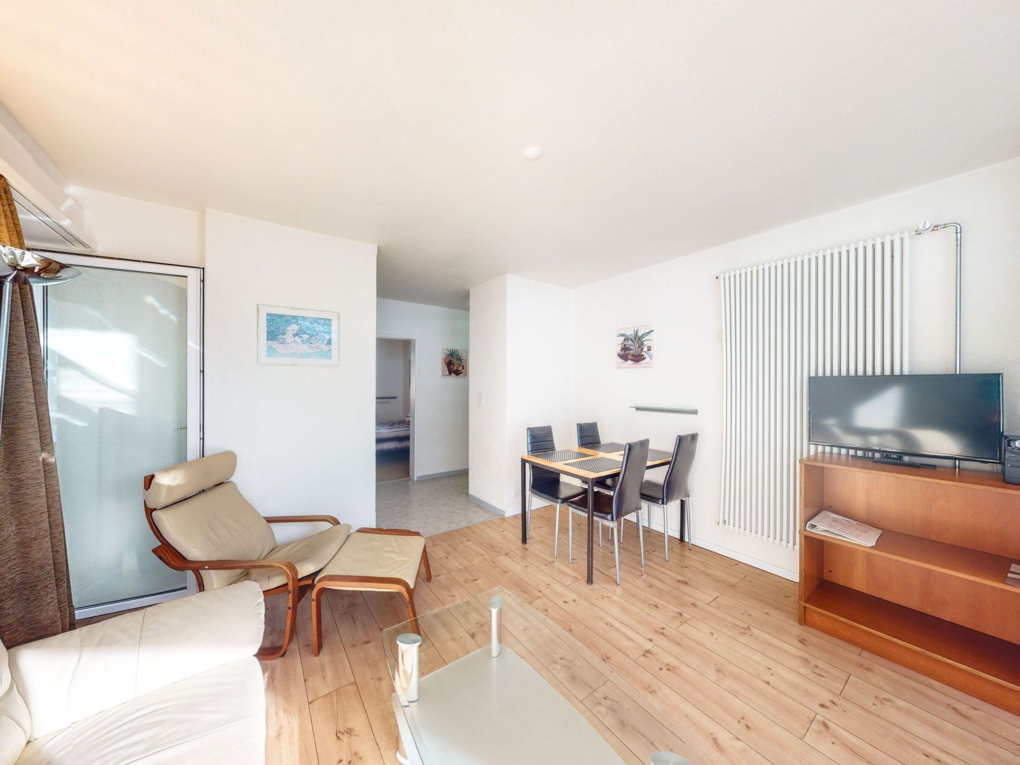 Matterhof Leukerbad # 4-bed apartment, Dusche, WC