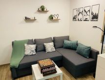 Compact studio-appartement voor 4 personen direct aan de skipiste in Leukerbad - thumbnail 4