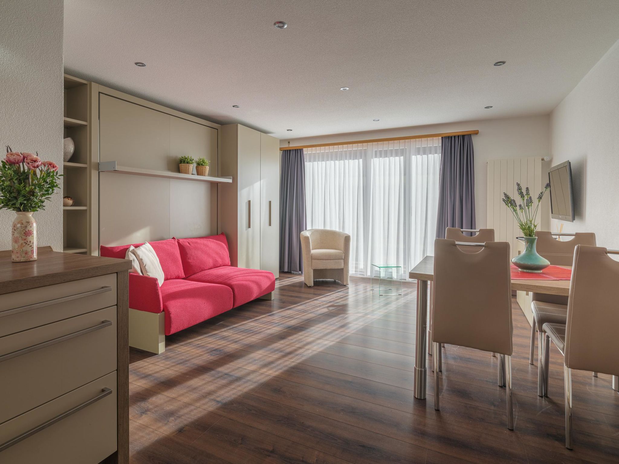Alpen Leukerbad # 2-bed apartment, Dusche, WC