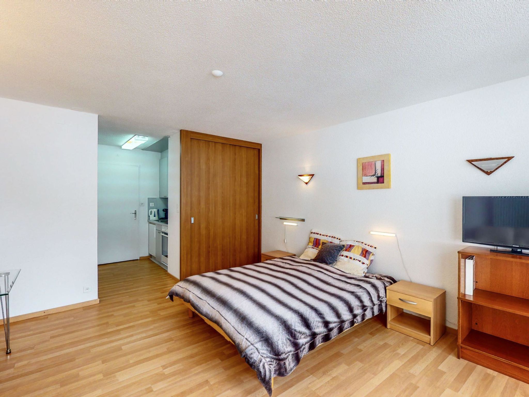 Matterhof Leukerbad # 2-bed apartment, Bad, WC