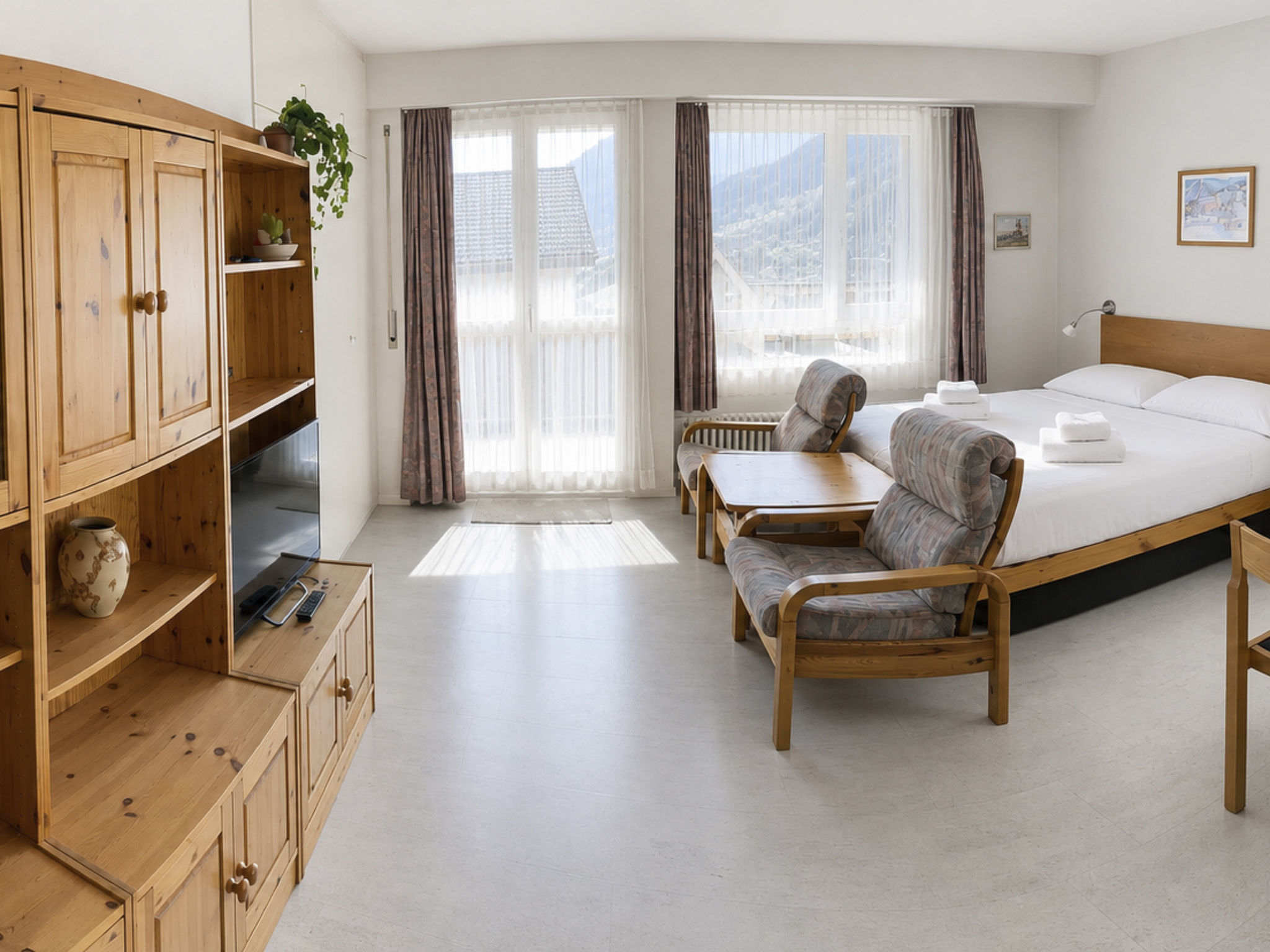 Residenz Siesta Leukerbad # 5-bed apartment, Bad, WC