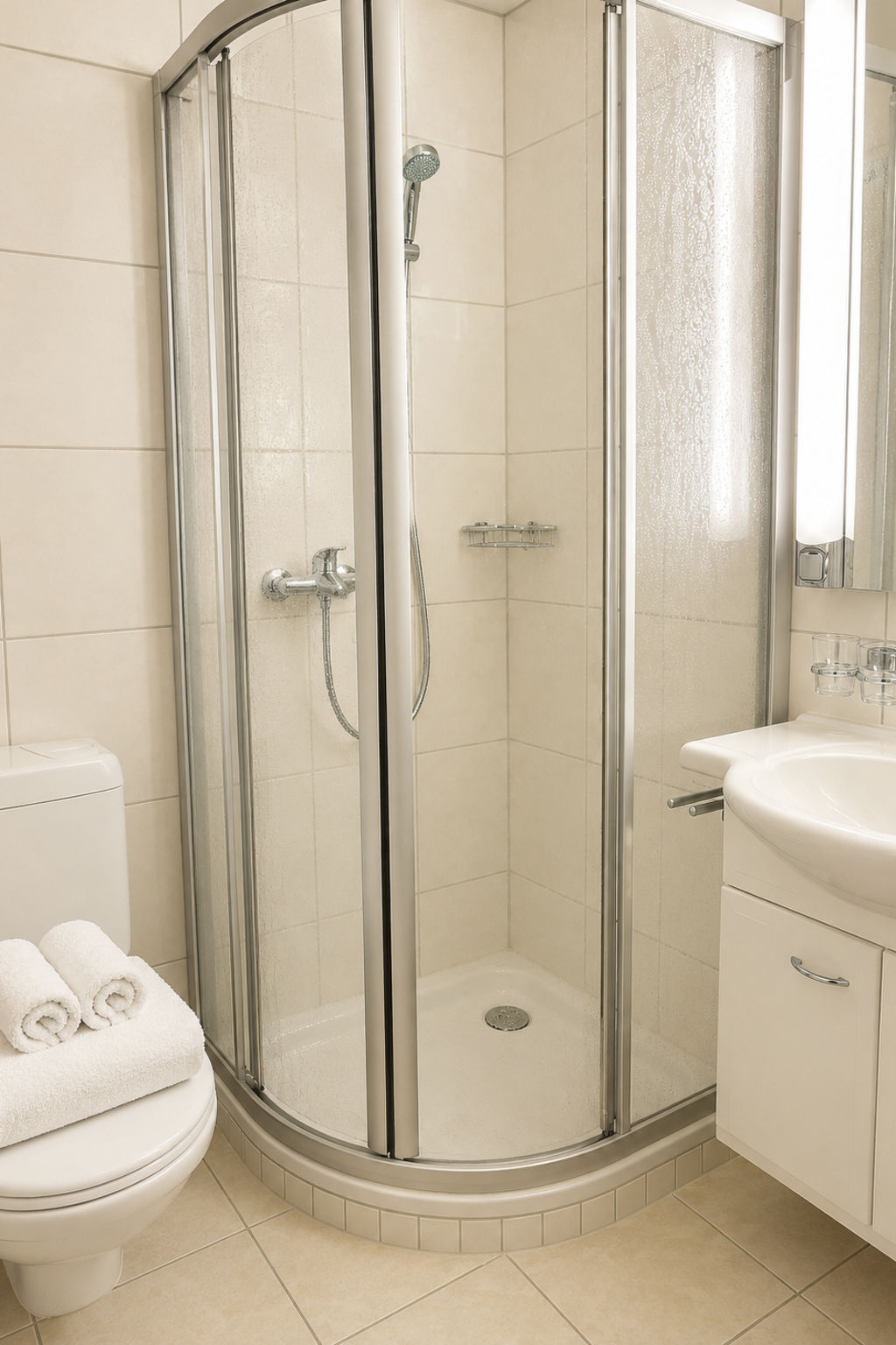 Majesta Leukerbad # 4-bed apartment, Dusche, WC