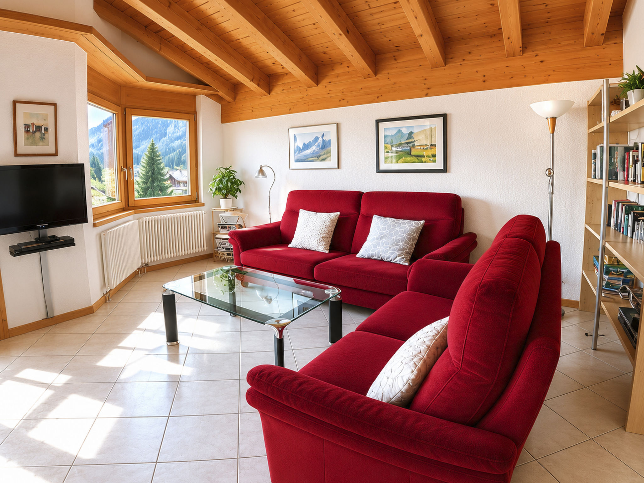 Residenz Darianne Leukerbad # 4-bed apartment, Dusche, WC