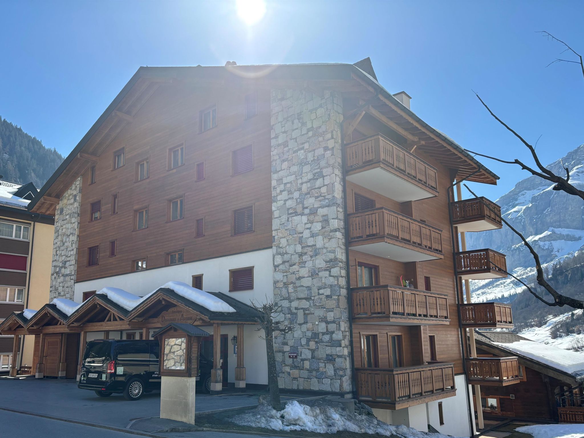 Residenz Darianne Leukerbad # 4-bed apartment, Dusche, WC