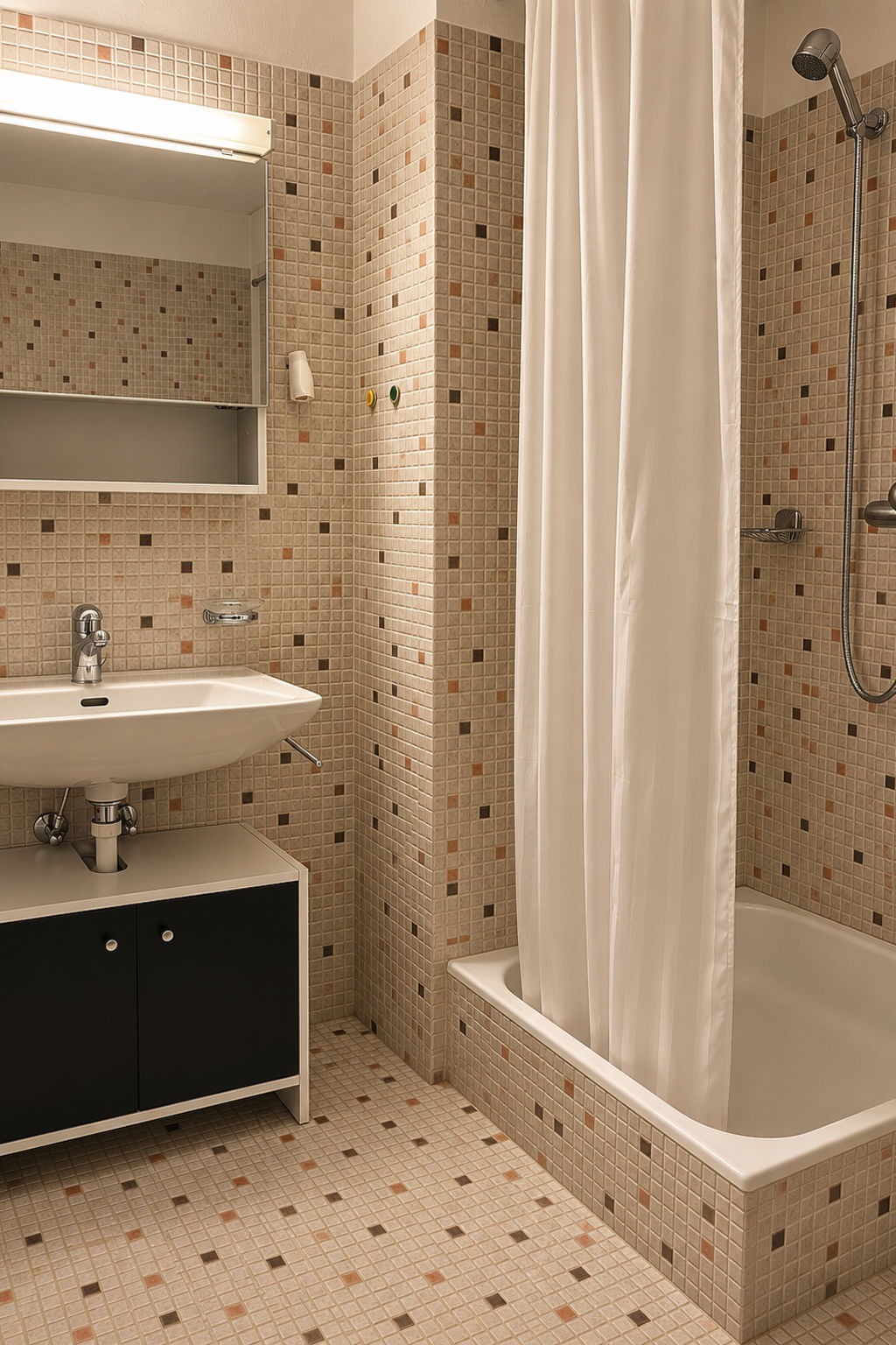 Majesta Leukerbad # 4-bed apartment, Dusche, WC - Binnen