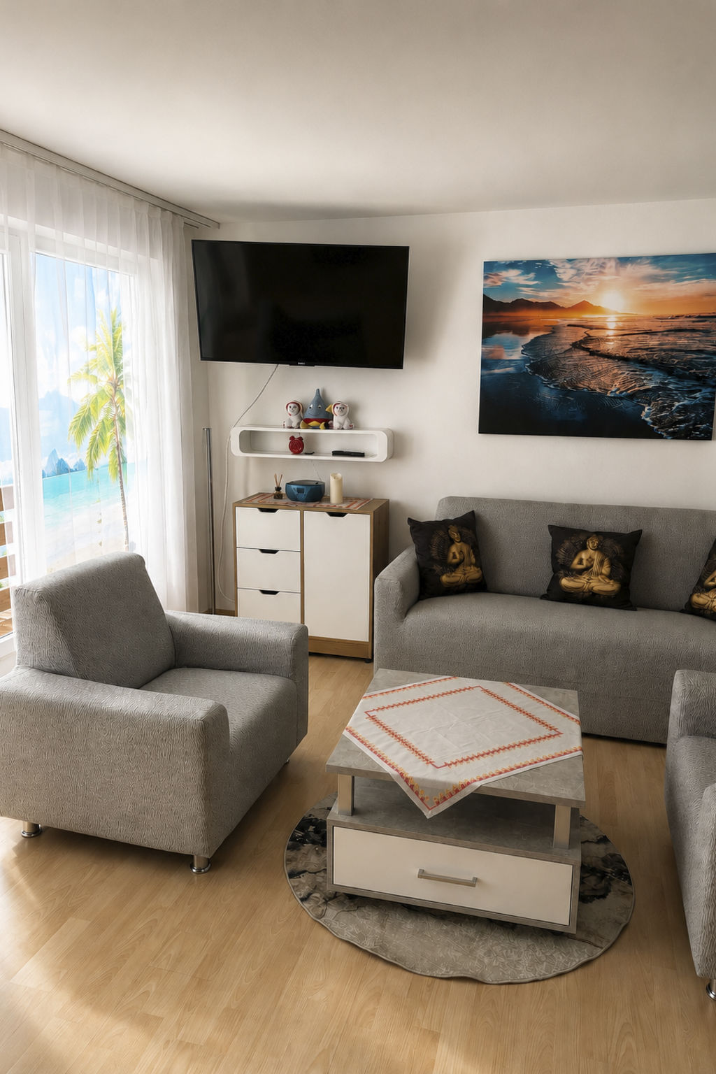 Photo of Majesta Leukerbad # 2-bed apartment, Dusche, WC