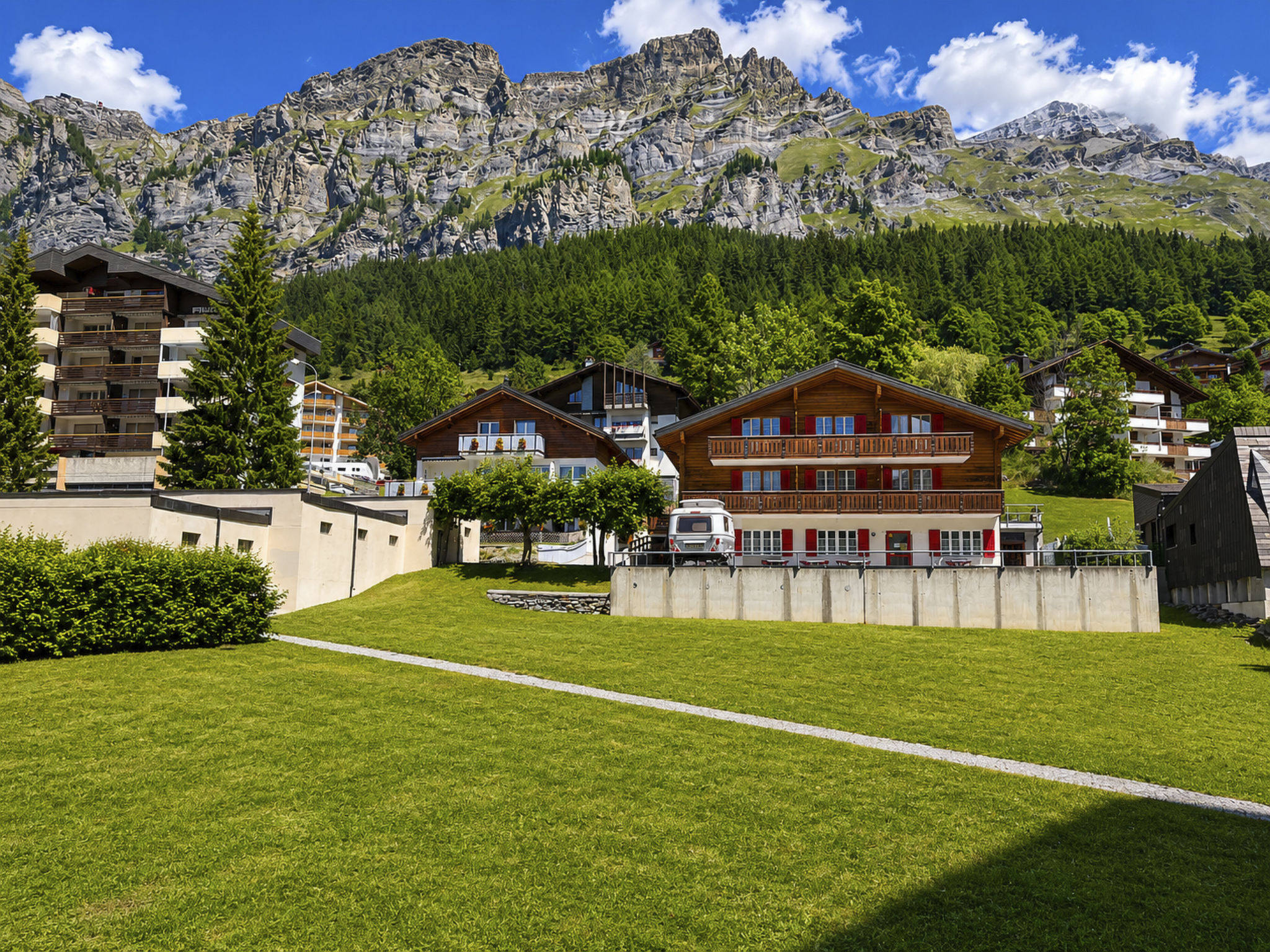 Majesta Leukerbad # 2-bed apartment, Dusche, WC