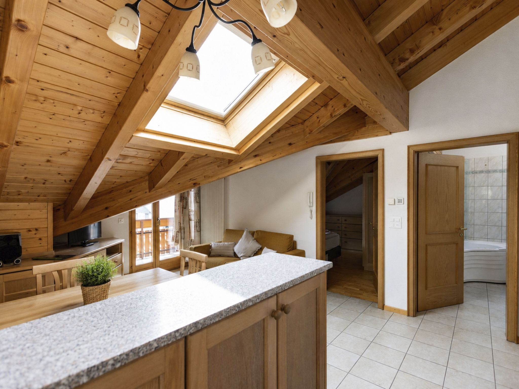 Residenz Château # 3-bed apartment, Bad, WC