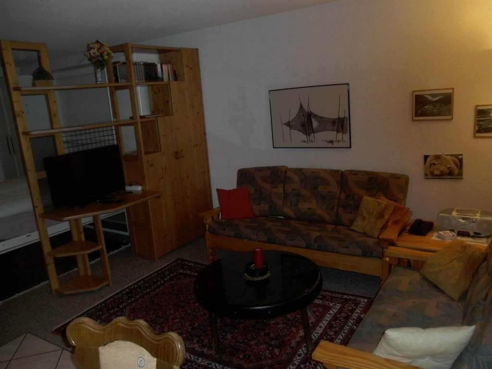 Valère Leukerbad # 2-bed apartment, Dusche, WC
