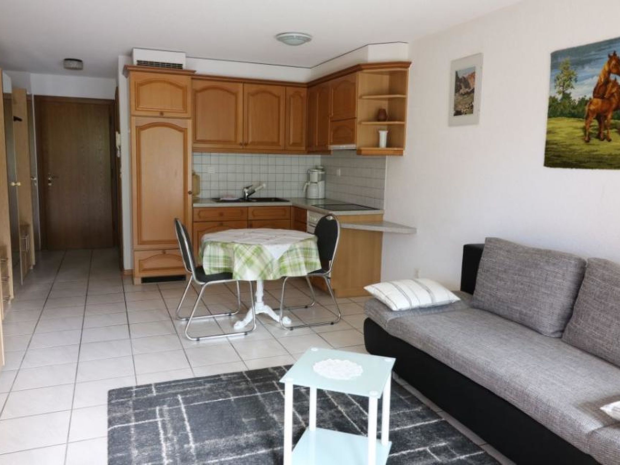 Adlerhorst Leukerbad # 2-bed apartment, Dusche, WC