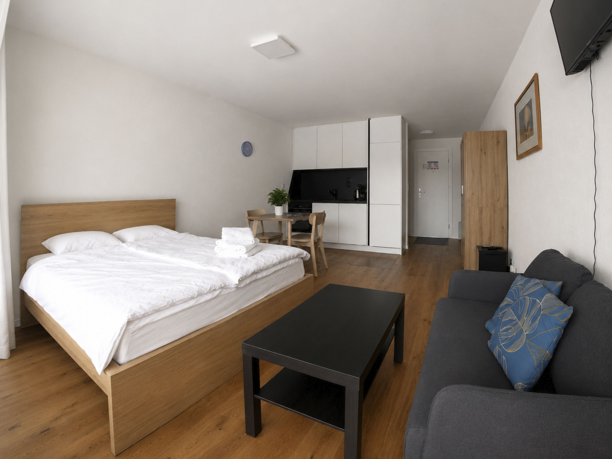 Residenz Belair Leukerbad # 2-bed apartment, Dusche, WC