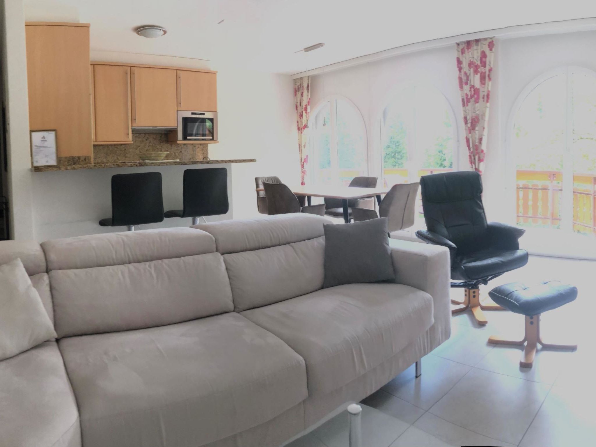 Edelweiss D 02 # 4-bed apartment, Dusche, WC 4-Bettwohnung, Dusche, WC - Drinnen