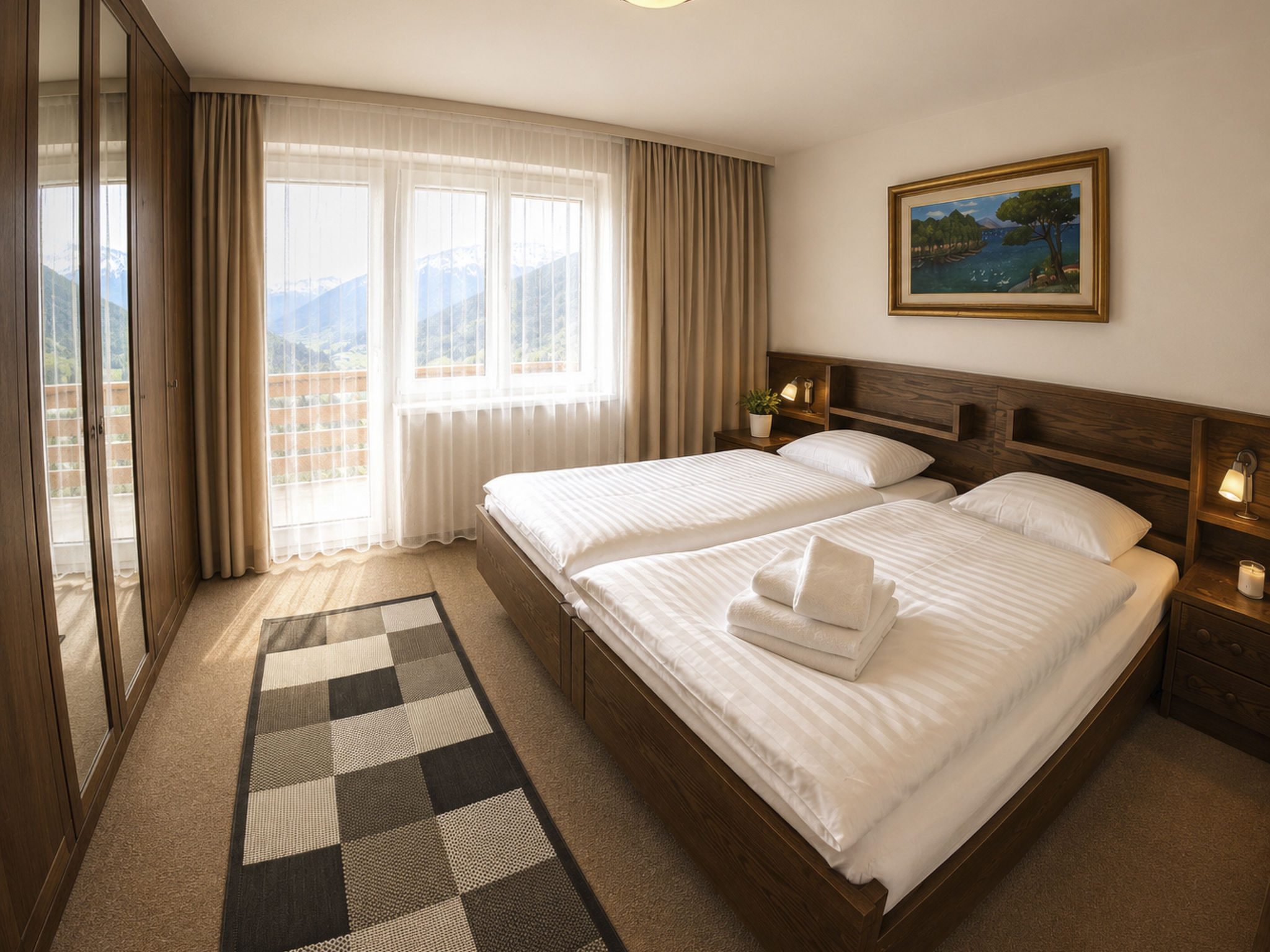 Residenz Clabina Leukerbad # 6-bed apartment, Bad, WC - Inside