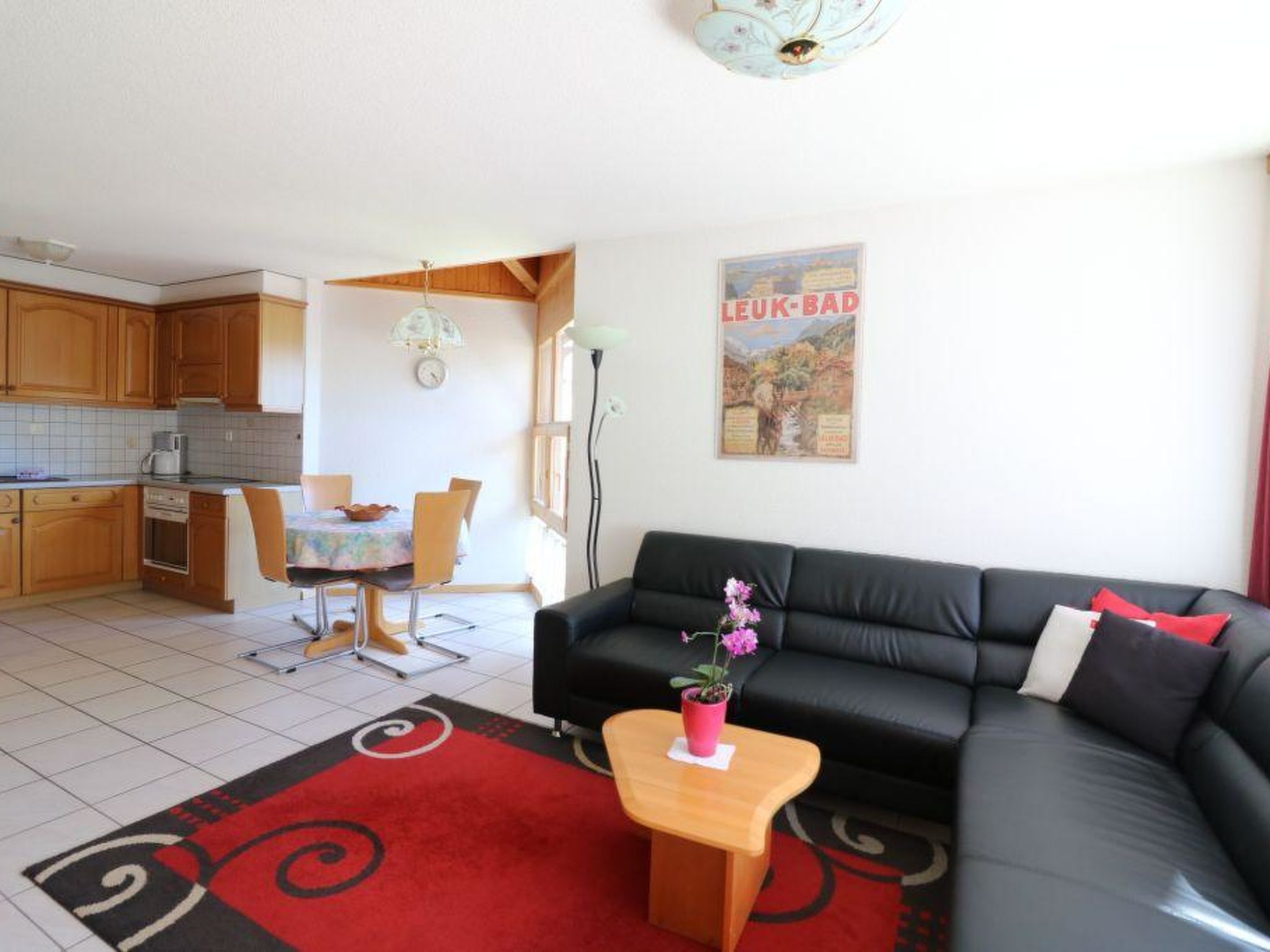 Adlerhorst Leukerbad # 4-bed apartment, Bad, WC