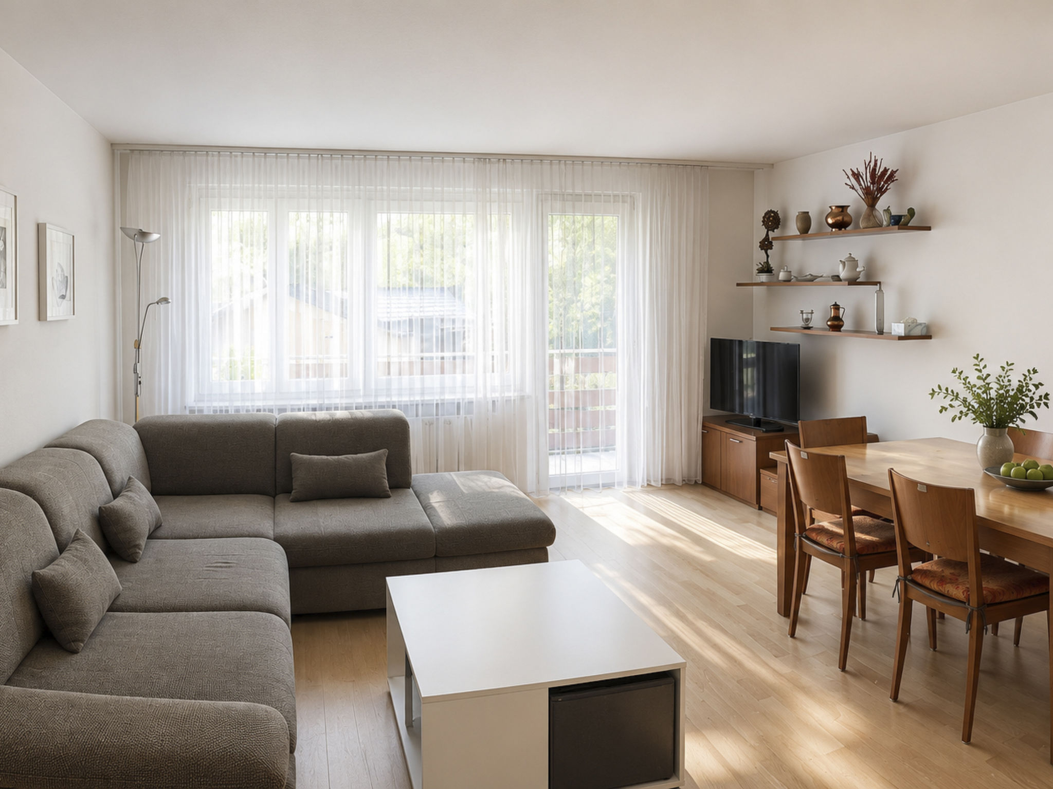 Majesta Leukerbad # 6-bed apartment, Dusche und Bad, WC