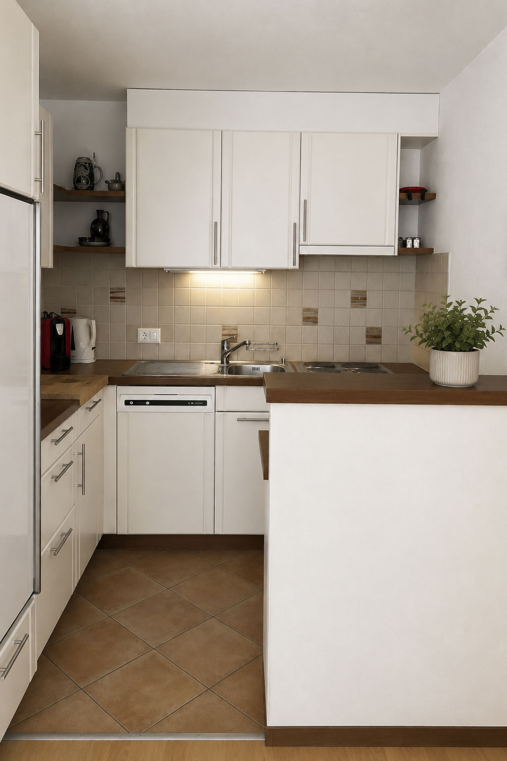 Photo of Majesta Leukerbad # 6-bed apartment, Dusche und Bad, WC
