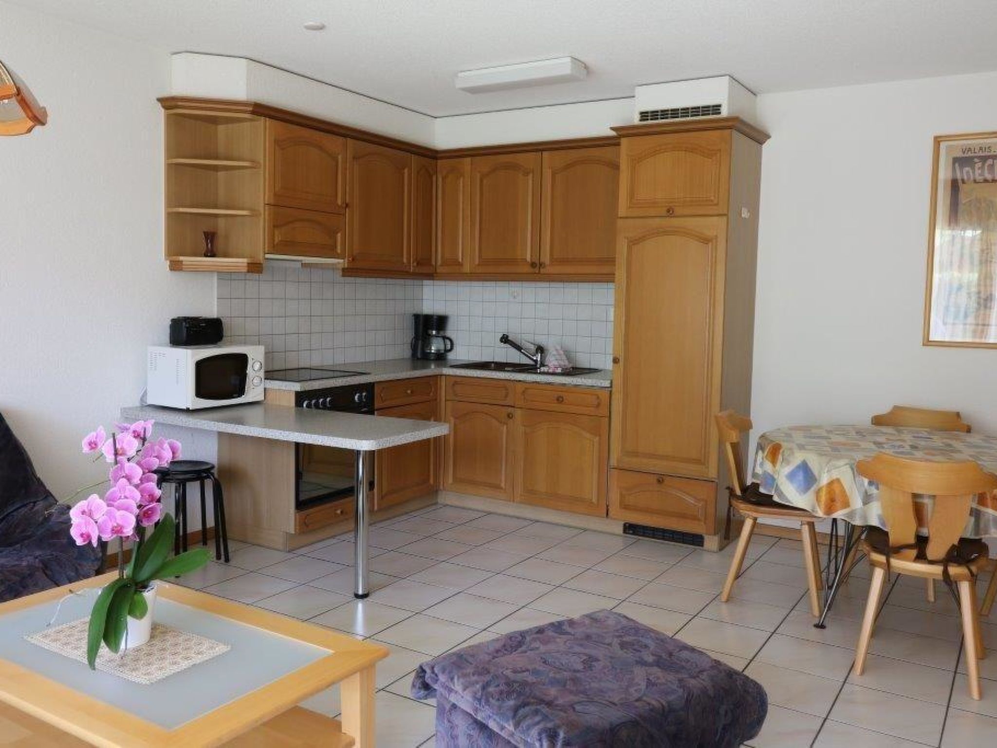 Adlerhorst Leukerbad # 4-bed apartment, Bad, WC