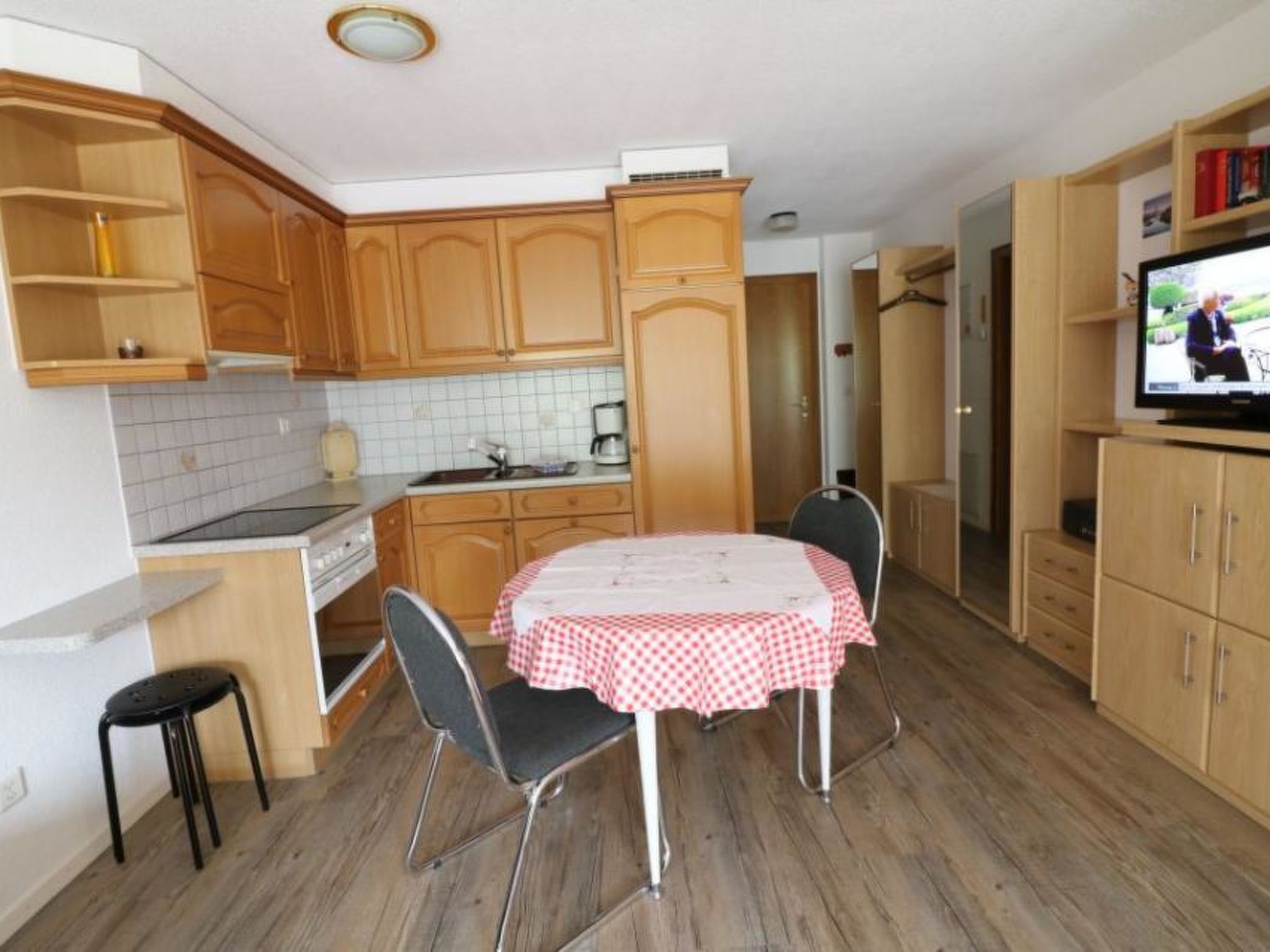 Adlerhorst Leukerbad # 2-bed apartment, Dusche, WC