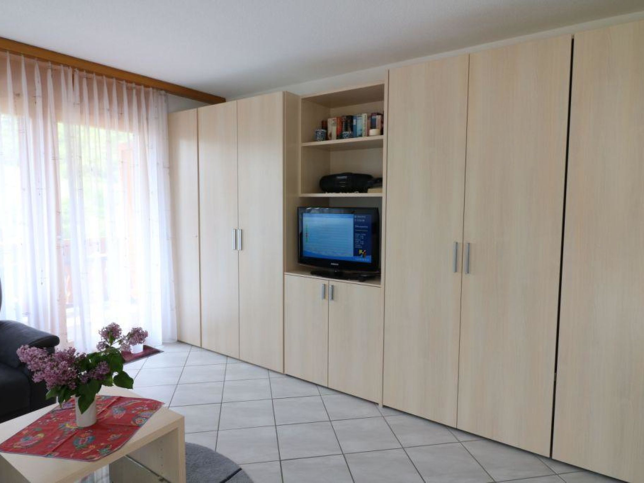 Adlerhorst Leukerbad # 4-bed apartment, Dusche, WC