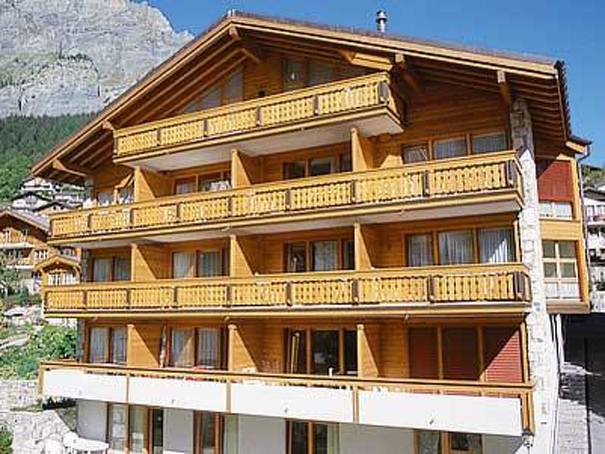 Adlerhorst Leukerbad # 4-bed apartment, Dusche, WC