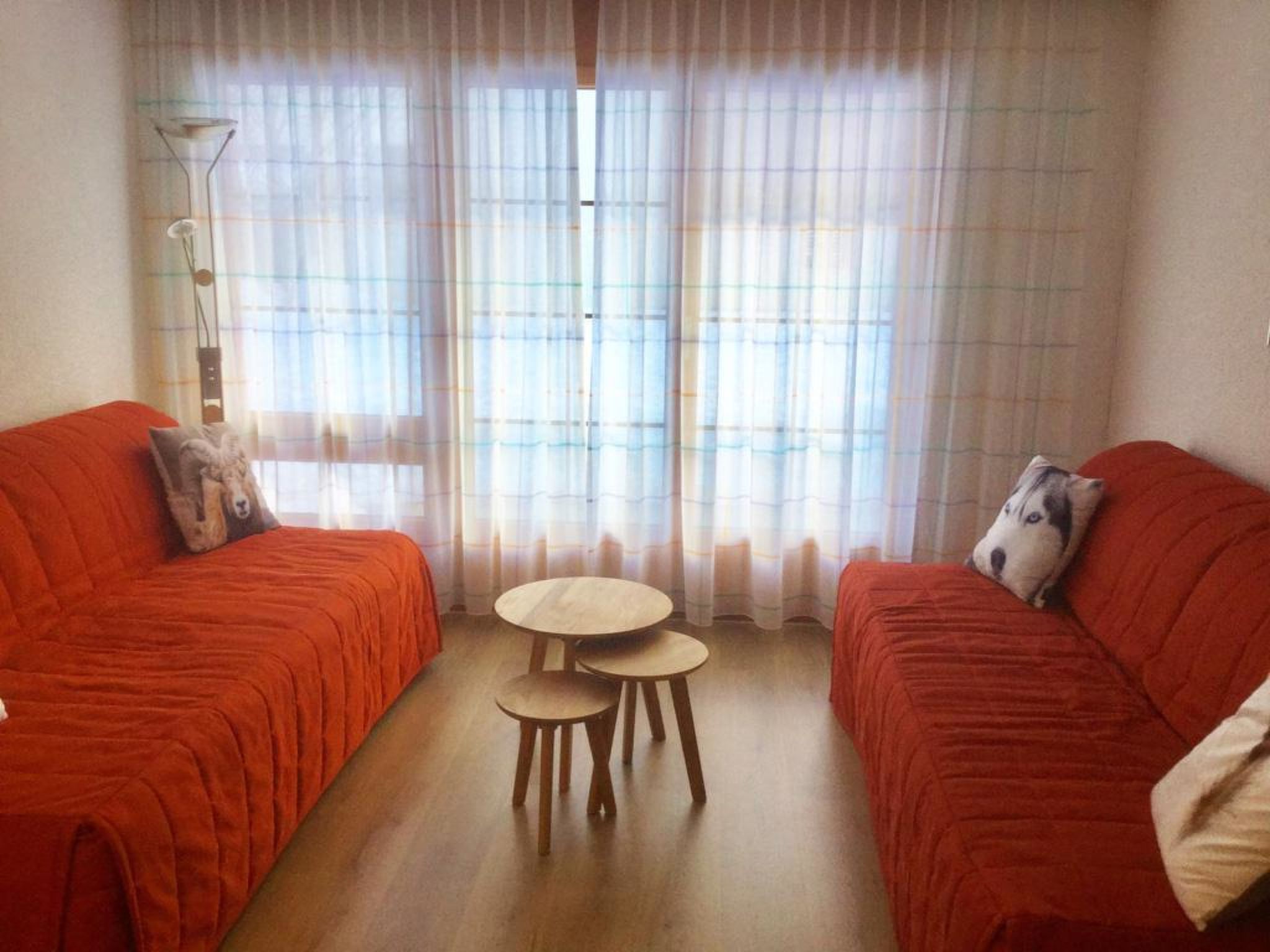 Les Naturelles B 106 # 5-bed apartment, Dusche und Bad, WC