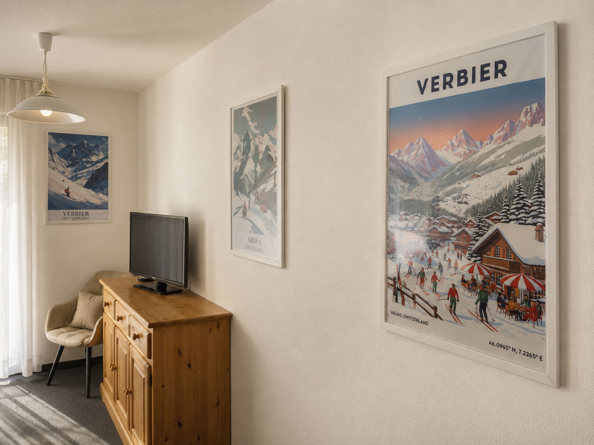 Majesta Leukerbad # 4-bed apartment, Dusche, WC - Inside