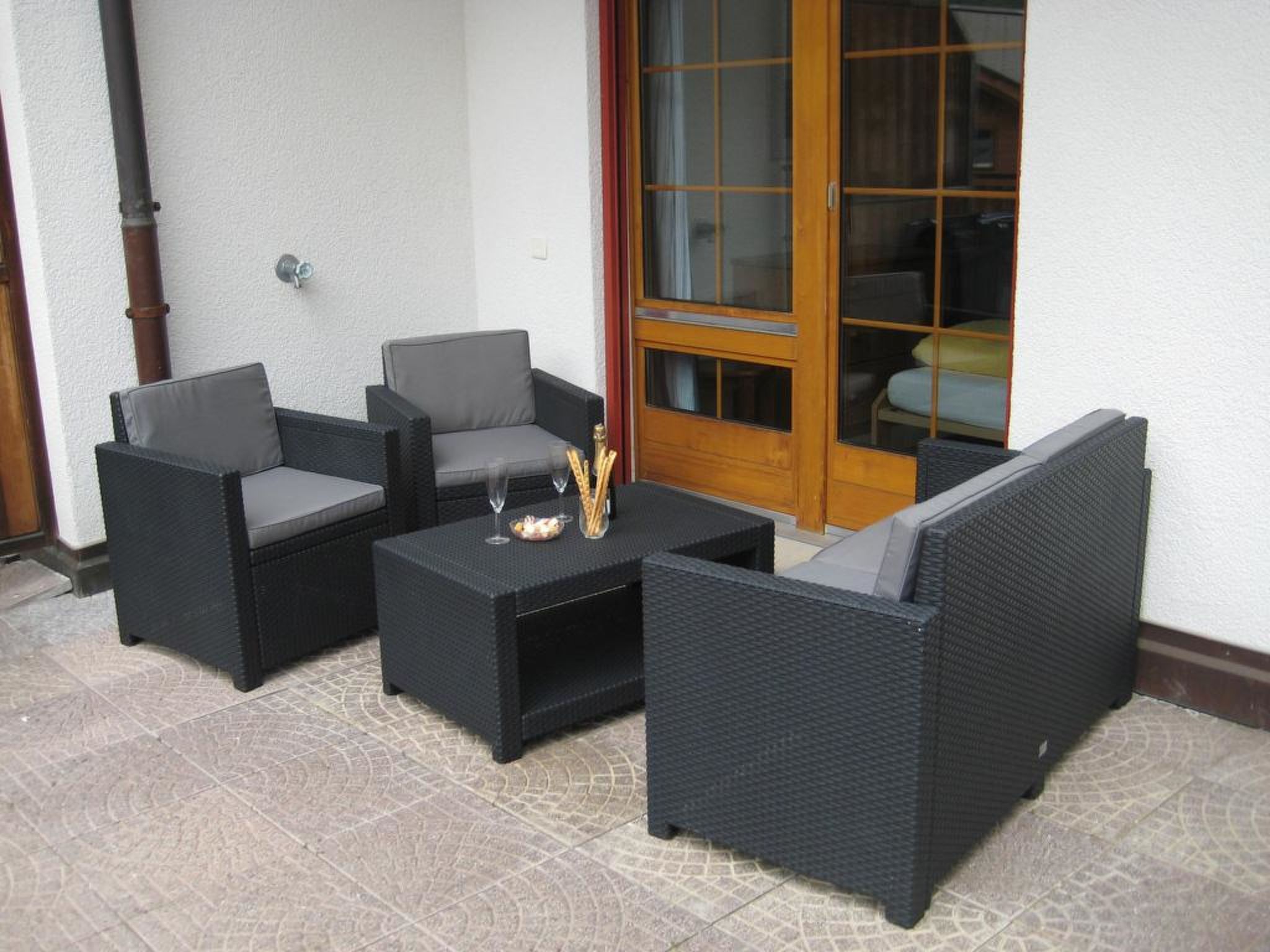 Photo of Les Naturelles B 306 # 6-bed apartment, Dusche und Bad, WC