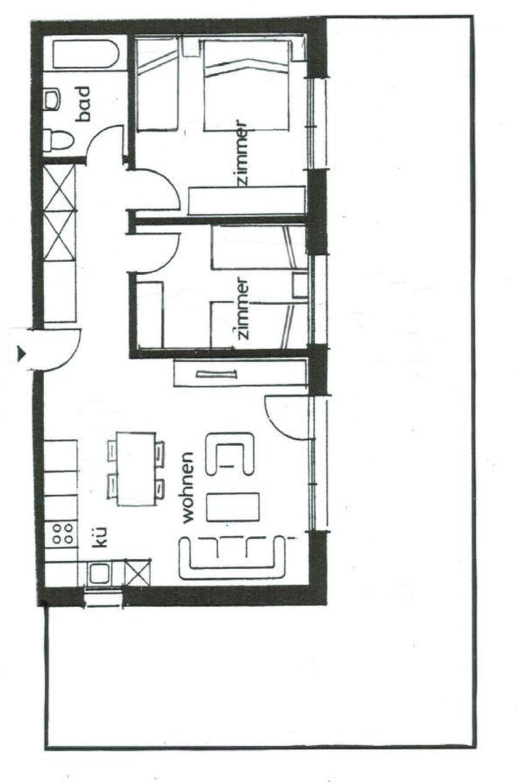 Topas Leukerbad # 5-bed apartment, Bad, WC - Drinnen