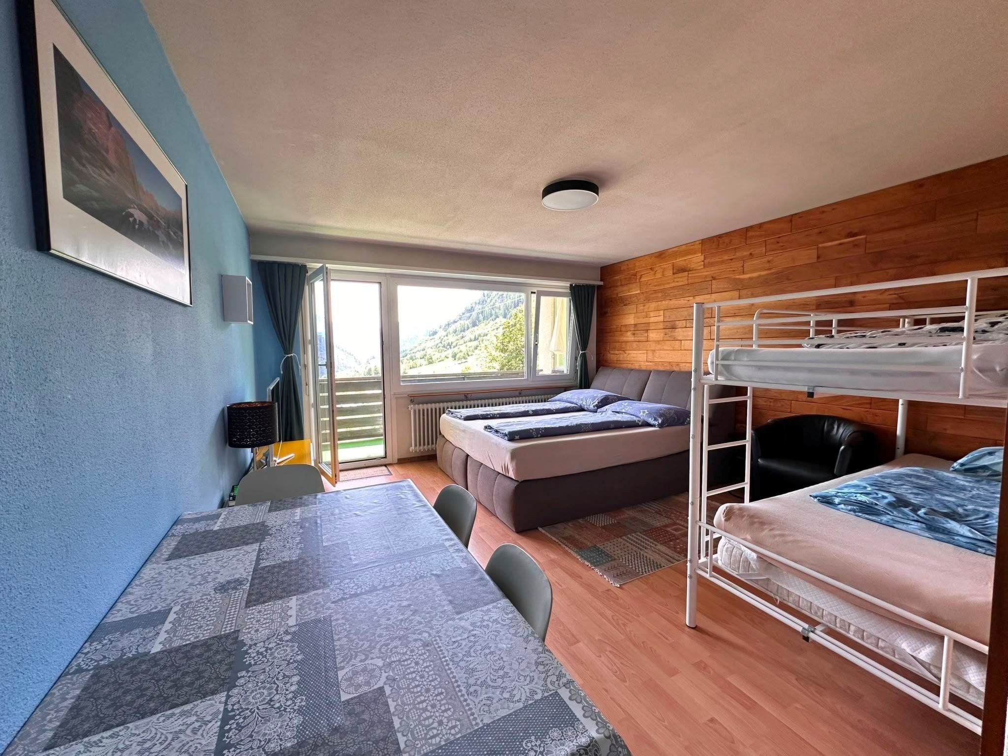 Photo of Residenz Belair Leukerbad # 4-bed apartment, Bad, WC