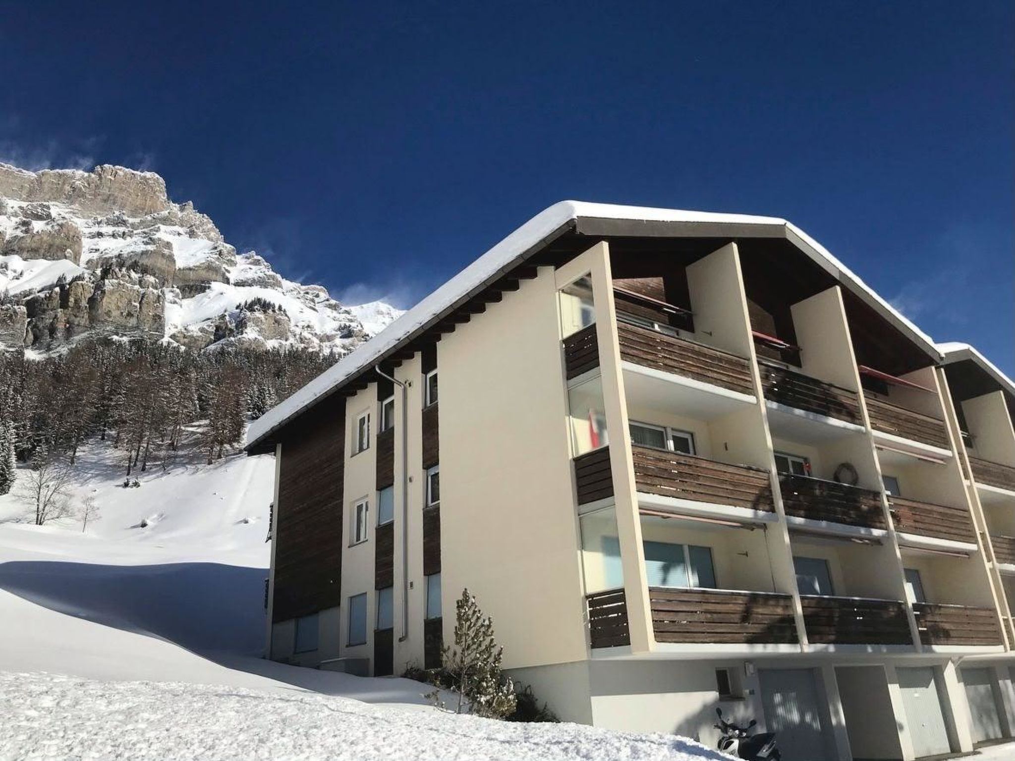 Photo of Residenz Belair Leukerbad # 4-bed apartment, Bad, WC
