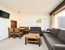 Ringstrasse Apt 412: Ski-in appartement in het hart van Leukerbad - thumbnail 6